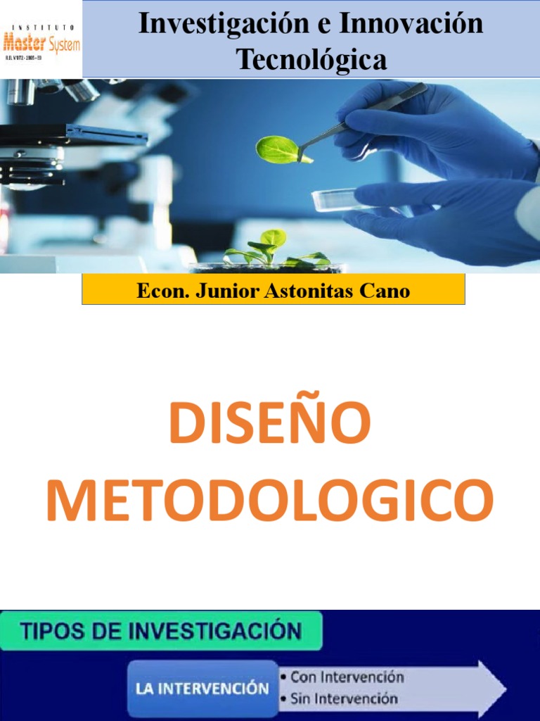 DISENO_METODOLOGICO (1).pptx PDF Muestreo (Estadísticas) Metodología