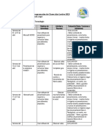 Planificacion Tecnologia Tercero