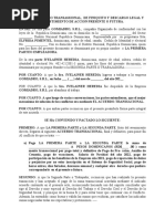 Modelo de Descargo Laboral Legal | PDF | República Dominicana ...