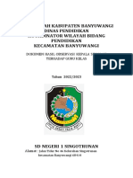 Hasil Observasi Kepsek Terhadap Guru Kelas SD Singotrunan