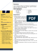 Yuki Diens CV