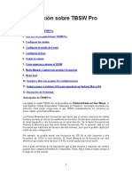 04 TBSW Pro Documentation SP PDF