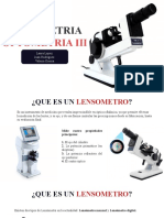 Lensometria Exposicion