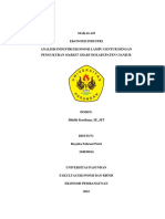 ANALISIS INDUSTRI LAMPU GENTUR CIANJUR