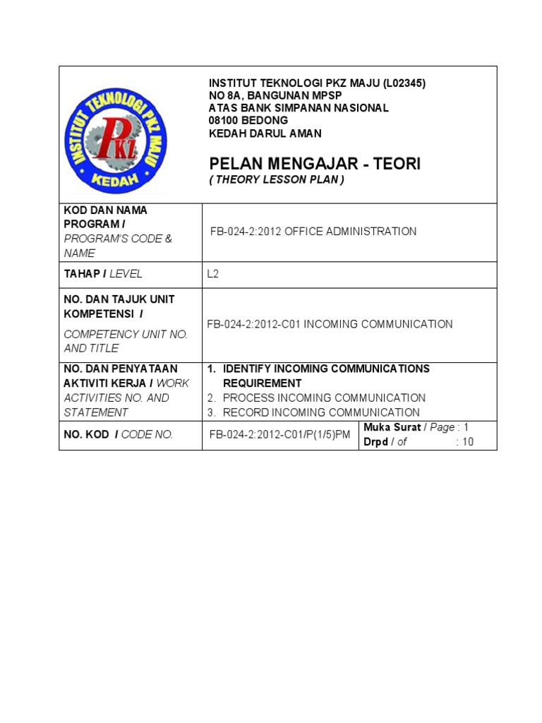 LPT Teori | PDF