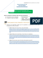 Ficha de Trabajo - Semana 4 Fracción Decimal