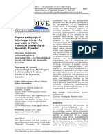 Turorías y Psicopedagogía en Educación Superior