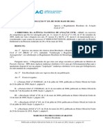 Anac Resolução #233, de 30 de Maio de 2012 PDF
