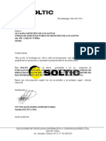 Propuesta de Fortalecimiento Al Area Tecnico - Operativa A La Unidad de Servicios Publicos Del Municipio de Los Santos