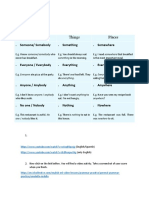 Indefinite Pronouns English Workshop