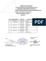 Jadwal Ujian Sekolah Tertulis 2022 2023