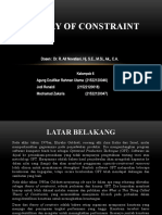 Theory of Constraint