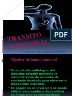 Estudio TRANSITO INTESTINAL.