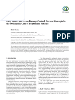 Review Article Early Total Care versus Damage Control Current Concepts in the Orthopedic Care of Polytrauma Patients 1
