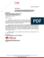 Surat Permintaan Tambahan Shift CDI SCBD Weekland Untuk Event Nonton Bareng Formula-E 2023 Monaco E-Prix