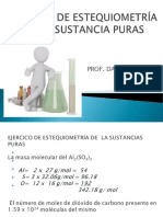 Practrica de Estequiometria de Las Sustancia Puras