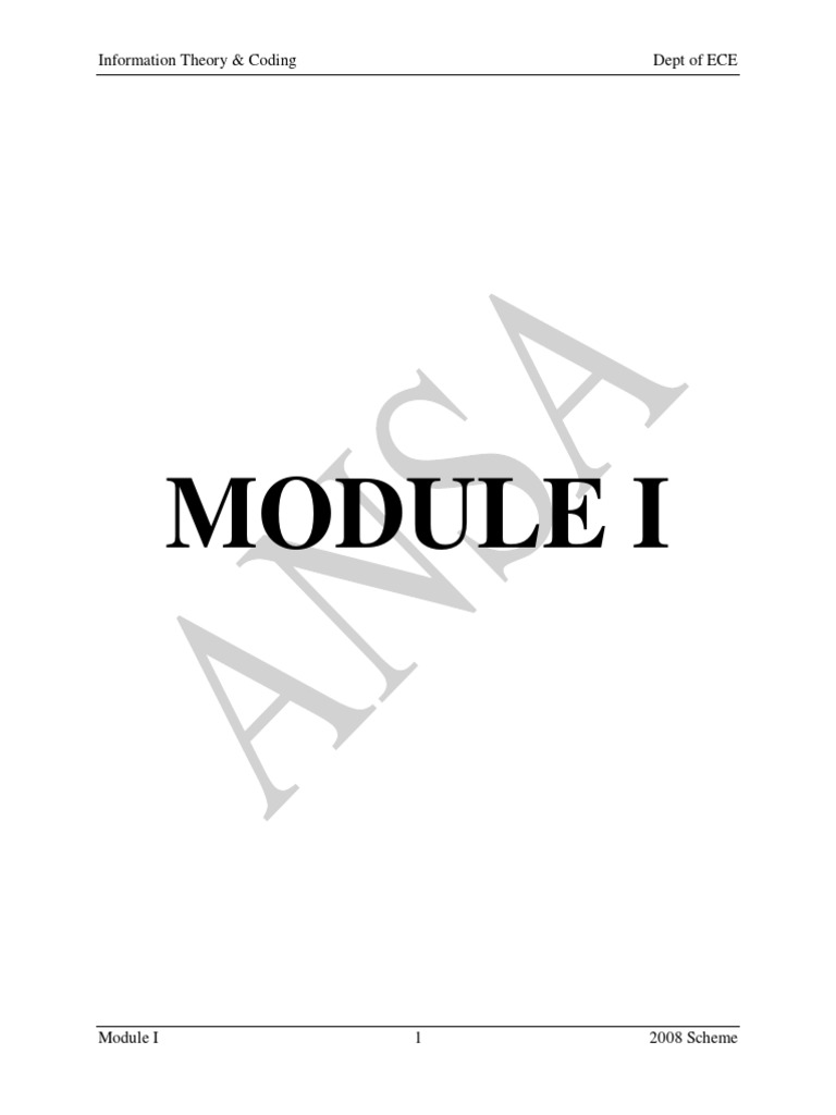 Information theory and coding notes pdf information
