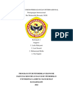 Makalah Perdagangan Internasional Kelompok 1 PDF
