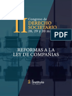Reformas de La Ley de Compañías Ecuador 2023