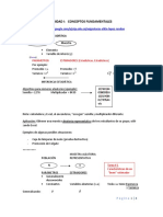 Unidad 1 - Conceptos Fundamentales Estadistica