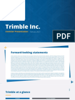 Trimble Investor Overview-February 2023