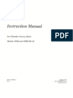 Victoreen 450B Ion Chamber Survey Meter Manual