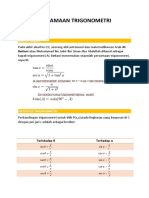 Persamaan Trigonometri