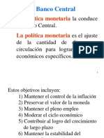 Politica Monetaria y BCRP PDF