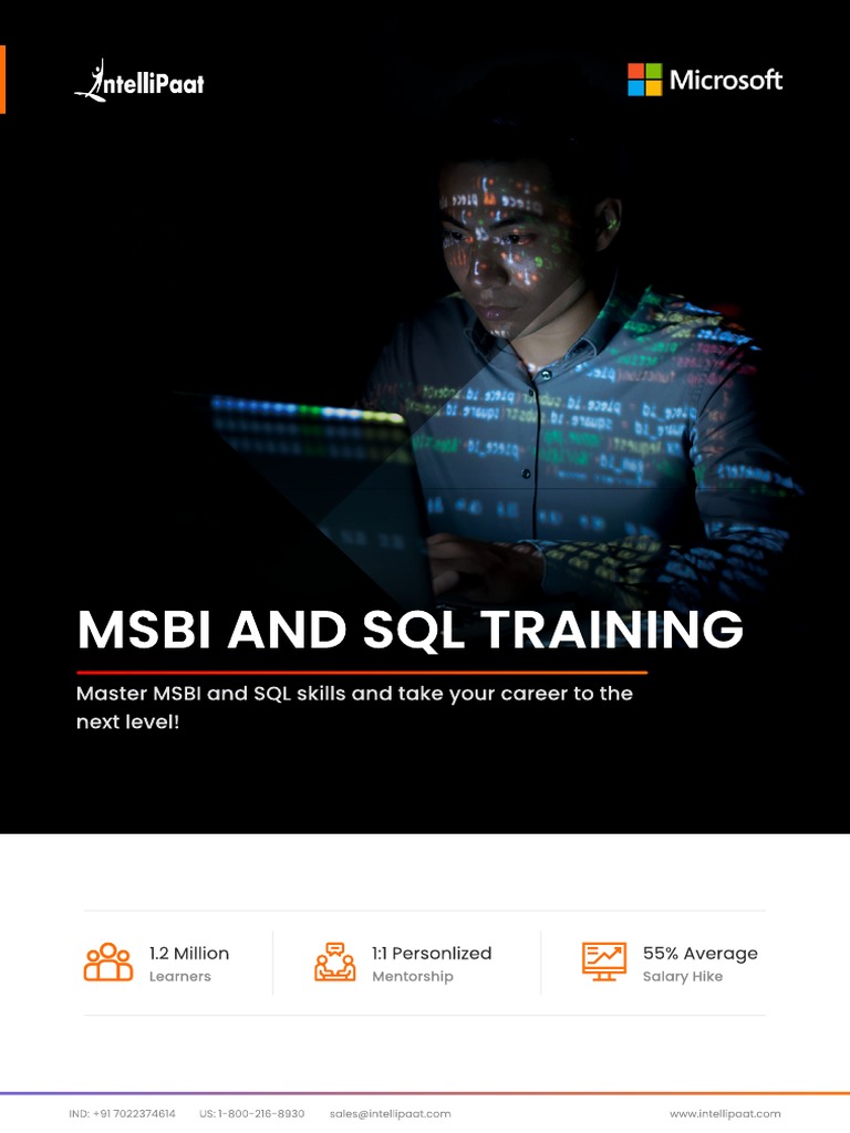 Msbi and sql training combo course pdf pdf relational database