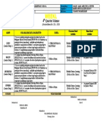 Weekl: 4 Quarter Scheme