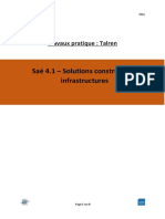 Saé 4.1 - Solutions Constructives Infrastructures: Travaux Pratique: Talren