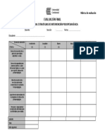 Estrategias de Intervención Psicopedagógica - Rubrica