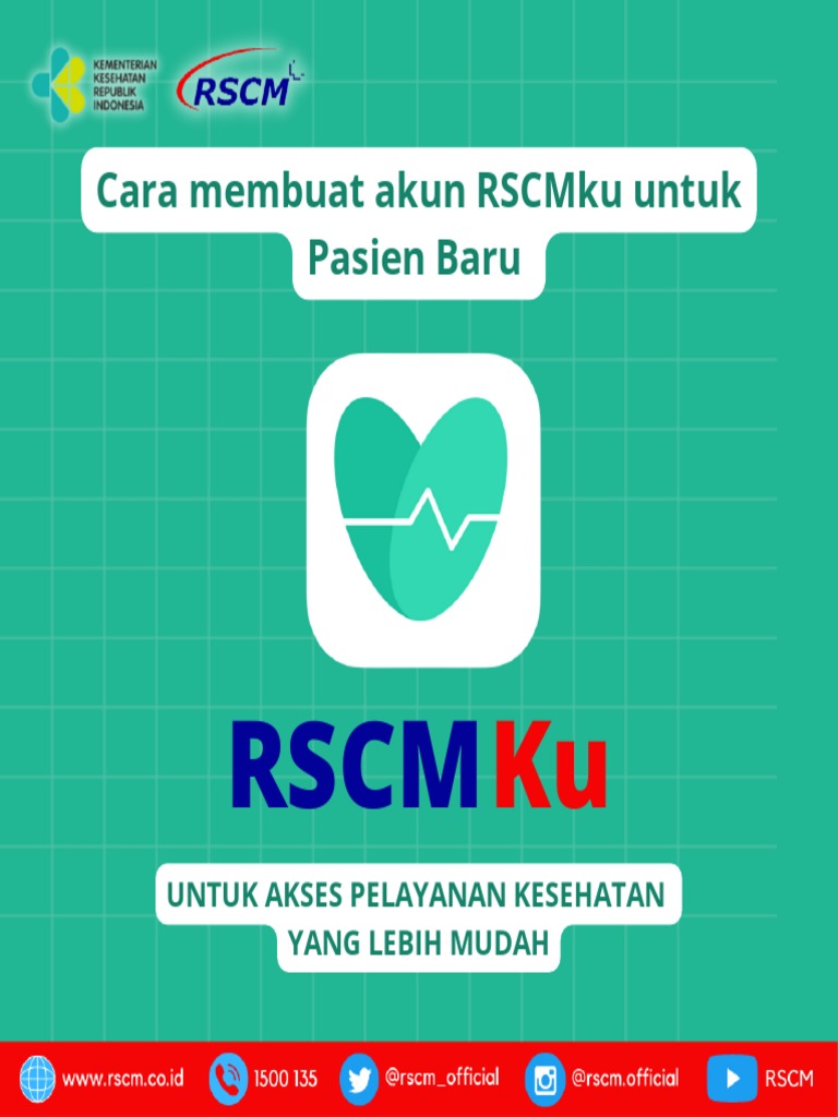 Cara Daftar Pasien Baru di RSCMku | PDF