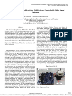 Permanent Magnet Brushless Motor Field Oriented Control With Dither Signal Injection