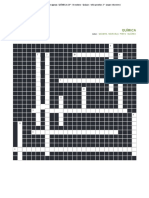 Imprimir Crucigrama - QUÍMICA (10º - Secundaria - Química - Tabla Periodica 3º - Juegos Educativos)