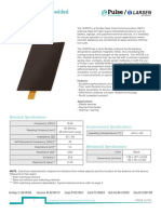 Ferrite-Backed Embedded NFC Antenna: Pulse Part Number W3579