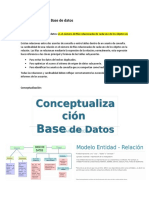 Cardinalidad de La Base de Datos