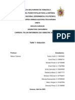 Bioquimica Taller 1 Inducción-Coninuación