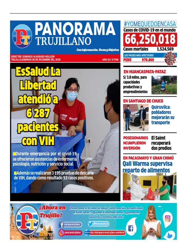 Diario Trujillo 06 DE DICIEMBRE PDF PDF Hospital