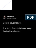 The 3-2-1 Formula For Better Sleep (Backed by Science)