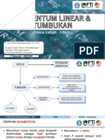 FISIKA DASAR - FTI UMI - Pertemuan 7 - Momentum Linear