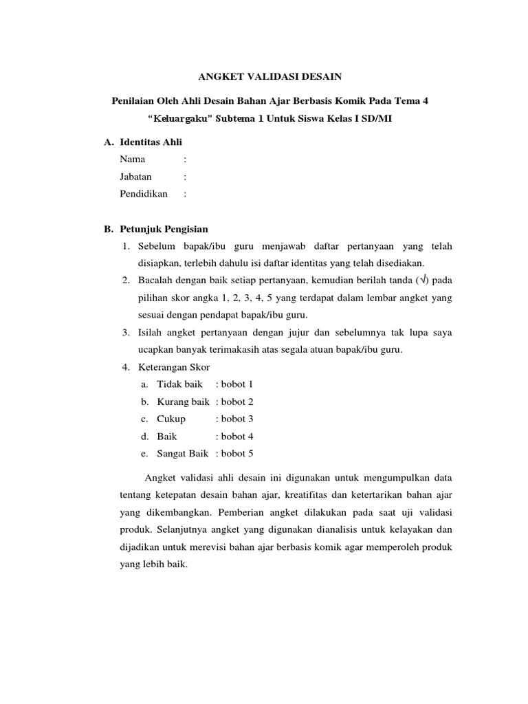 Validasi Desain PDF | PDF