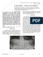 The Forgotten Stentolith A Rare Case Report