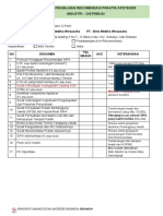 Checklist Rekomendasi Industri-Pbf