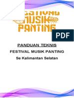 Juknis Festival Musik Panting