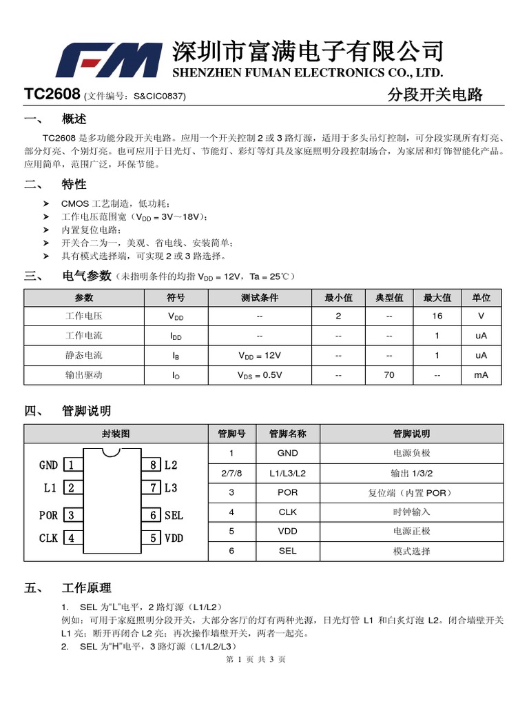 TC2608 | PDF