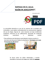 Prevencion de Las Adicciones en El Aula