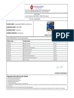 Admit Card 3rd Sem