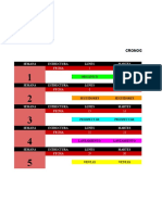 Cronograma General de Lanzamiento