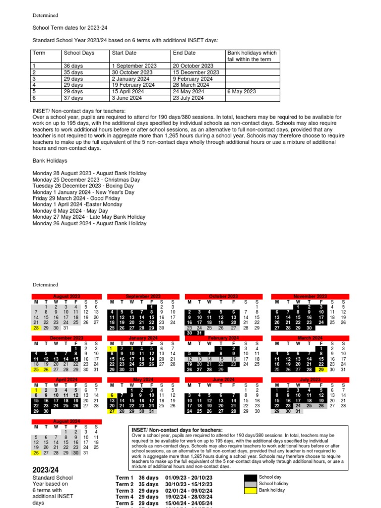 Kent Term Dates 2023 24 PDF Observances Public Holiday